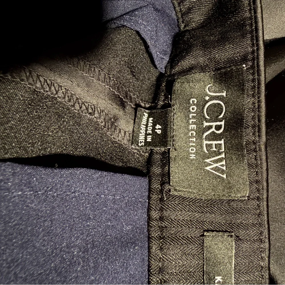 J. Crew Collection Kate Satin Straight Leg Pants - Picture 4 of 7